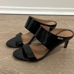 Calvin Klein’s Short Black Heel
